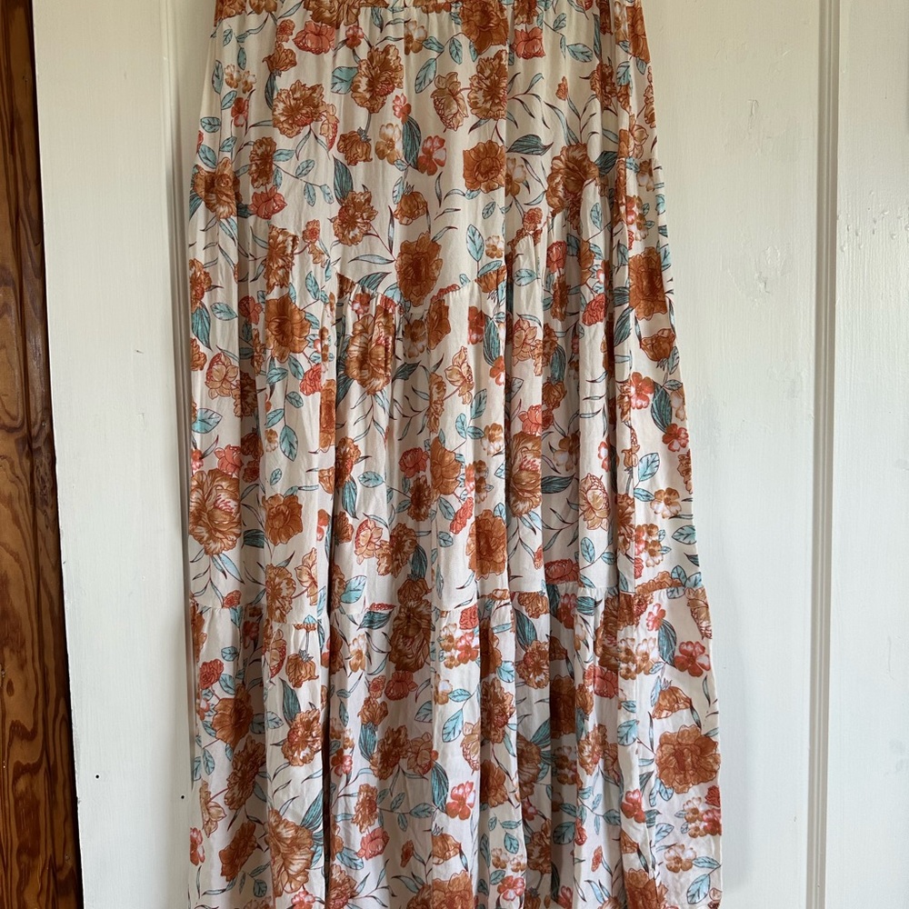 Floral Maxi Skirt